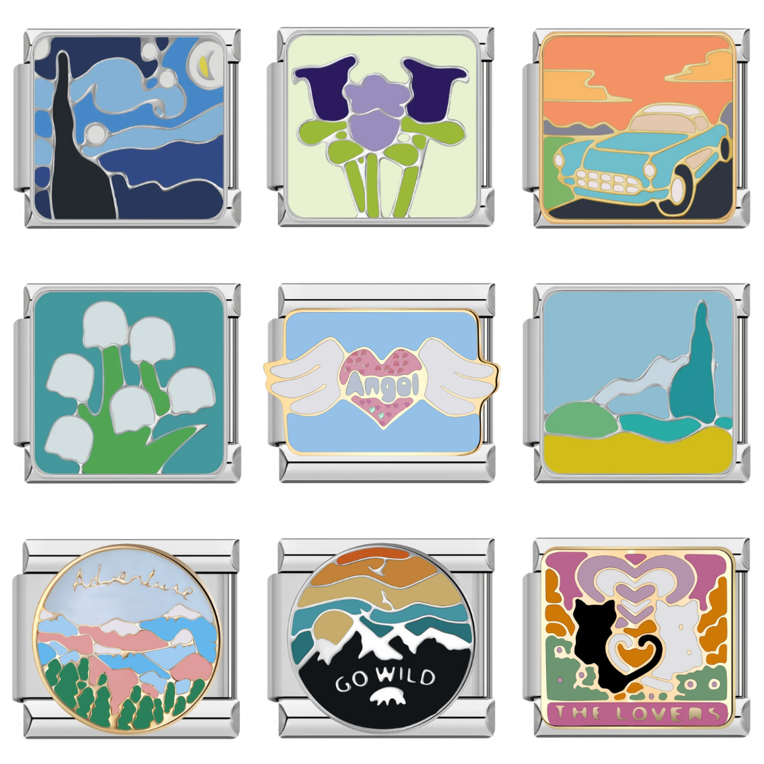 Italian 9 Charms Pack