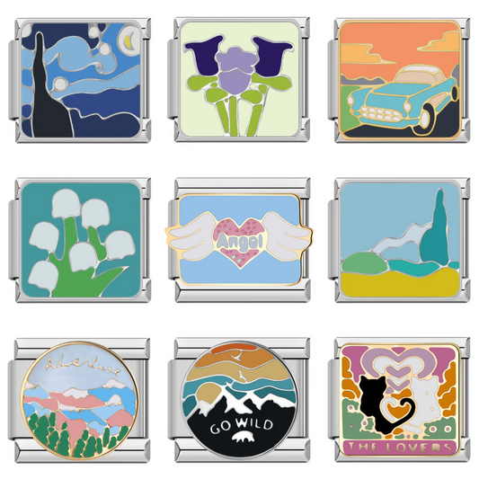 Italian 9 Charms Pack